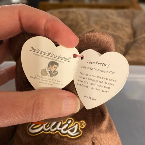 Ty Elvis Coco Beanie Baby - BUNDLE & SAVE! - Picture 2 of 5